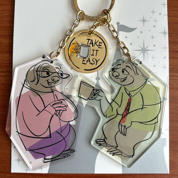 Disney Zootopia Sloth Flash Take it easy keychain - Picture 3 of 3